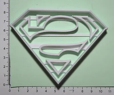 £4.80 • Buy SUPERMAN Inspired Logo Cookie Or Fondant  Cutter 3d Printed