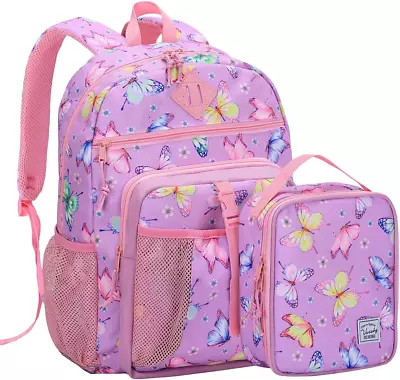 Kids Backpack Lunch Bag SetVaschy 2-1 School Bookbag Insulated Lunch Box For... • $63.60