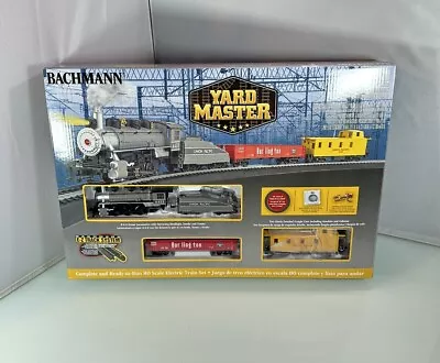 NEW Bachmann YARD MASTER HO Scale Ready-To-Run E-Z Track Train Set - Complete • $139.95