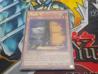 Yu-Gi-Oh ~ Maxx  C  - Ultra Rare LC5D-EN227 1st Edition - Near Mint - Pack Fresh • $40