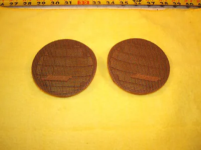 Mercedes 94-97 R129 Behind Front Seat L & R Small BOSE Speaker SAFFRON 2 Covers • $169