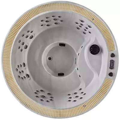 Hot Tub Spa 6 Person Outdoor Indoor Round Power Jets LED Lighting Bluetooth New • $6990.10