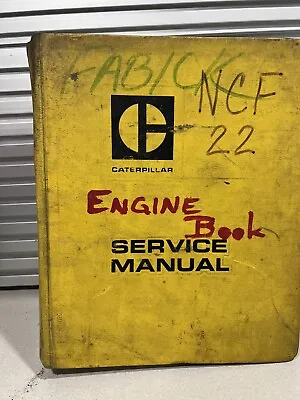 CAT Caterpillar D3 D4 D5 D6 D7 D8 D9 SPECIFICATIONS SERVICE MANUAL ENGINE BOOK • $59