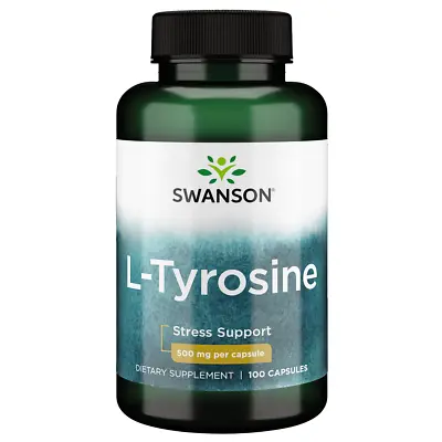 L-Tyrosine 500 Mg 100 Capsule Mental Focus Cognitive Function And Memory Health • $13.90