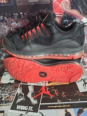 🔥cheap🔥 Jordan Comfort Air Max 10 Black University Red Men's Size 12 • $35