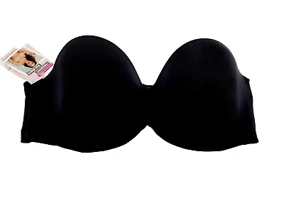 Maidenform SN0004 38D Sweet Nothings Support For Days Convertible Bra Black • $13.95