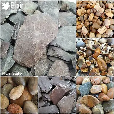 Garden Flowerbed Rockery Patio Gravel Path Driveway Ground Cover Aggregate • £6.99