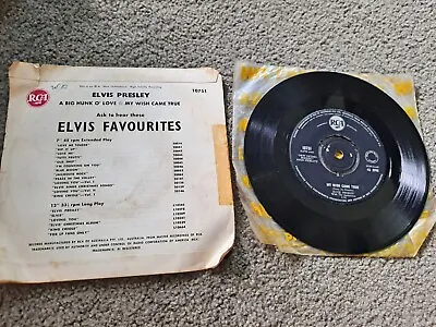Elvis Presley 45RPM Vinyl Lot • $12