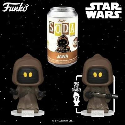 Funko Vinyl SODA: Star Wars - Jawa Full Case (6) Sealed  Includes *Chase* • $80.99