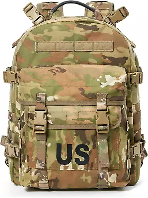 Military Army MOLLE Tactical Assault Backpack Rifleman 3 Day Pack Rucksack Camo • $206.55