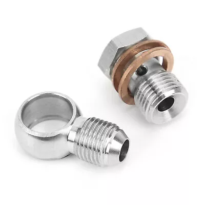 Turbo Banjo Bolt Kit Straight 16mm To 6AN 315‑02101‑026 For Garrett TB03 T3 Tu⁺ • $14.99