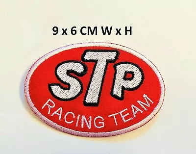 $2.15 • Buy STP Racing Team Embroided Sew On Iron On Motor Oil Sponsor Patch Jacket N-168