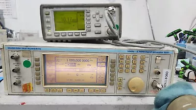 MARCONI 2031 10KHz To 2.7GHz Signal Generator  -144dbm To +10dbm  Patentix Ltd • $749