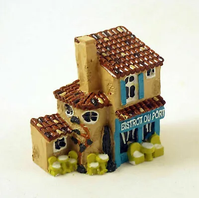 NIB J Carlton By Gault MIniature French Bistrot Du Port Provence Building • $64.99