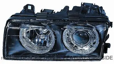 LHD Headlight Kit Bmw Series 3 E36 Coupe Cabrio 1994-1999 Black Background • $388.44