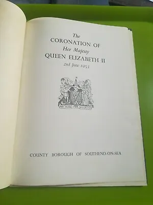 1953 Queen Elizabeth 2nd Bound Coronation Programme. 2.6.1953 • £9.99