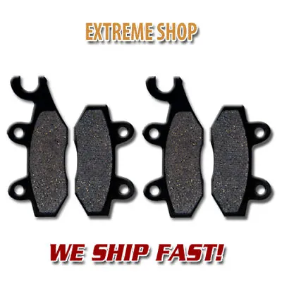 Front+Rear Brake Pads For Kawasaki Ninja EX400 ABS (2017-2022) Z 400 (2019-2022) • $14.45