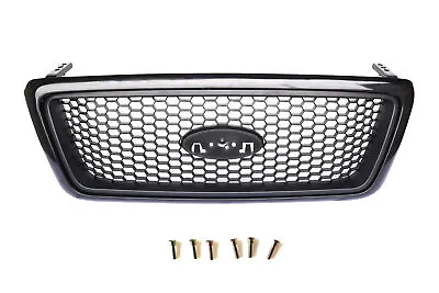 For 2004-2008 Ford F-150 Pickup Truck Black Grille Assembly Honeycomb Insert • $76.77