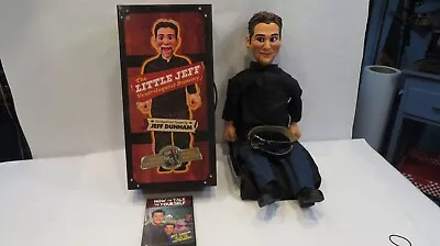 Jeff Durham- The Little Jeff Ventriloquist Dummy Near MINT Condition W/CD & Book • $379.99