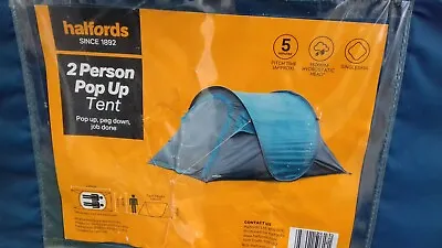 £14 • Buy 2 Person Pop Up Tent,no Dispatch,stoves,light,etc Listed Separate, Cond See Desc