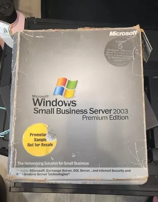 Windows Small Business Server 2003 Premium Full Version W/SP1 & License & Key • $25