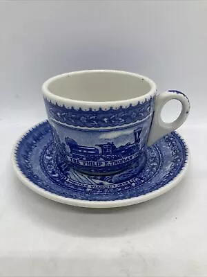 Baltimore & Ohio Railroad Lamberton China Cup & Saucer • $35