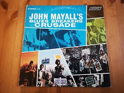 John Mayall's Bluesbrakers Crusade 1967 US Stereo VINYL LP Sleeve VG Record EX • £16.99