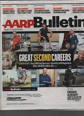 AARP Bulletin - January - February 2018 - Great Second Careers Civility. • $1.99