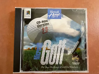 Microsoft Golf Windows 95 CD-ROM Version 2.0 - RARE • $3