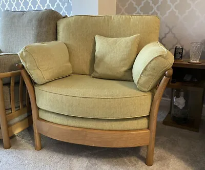 £400 • Buy Ercol Renaissance Armchair, Reupholstered And In Great Condition