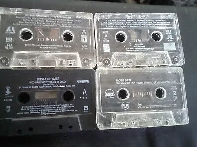 Mobb Deep Juvenile Dr. Dre Busta Rhymes Cassette Tape Lot Of 4- No Artwork • $16.99