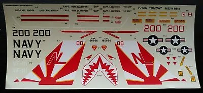 Monogram | No. 5822 | 1:48 F-14A Tomcat Decals  • $12