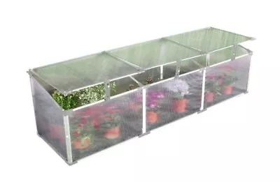 New Garden Mini Greenhouse W/ Cover Sheet  3 Flap Top With 1.8m Length • $85