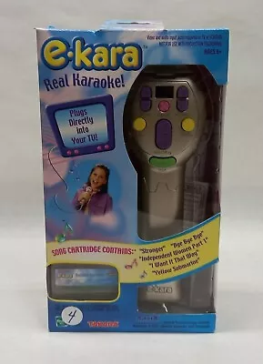 Takara Hasbro E-Kara Real Karaoke Plug & Play W/ Song Cartridge - In Box • $10.97