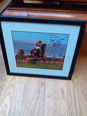 Signed Framed  Horse Racing Photographs .selling A Hugh Collection  • £15