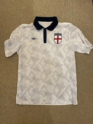 Umbro England Vintage Football Shirt Size UK Large • £5.99