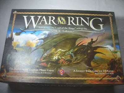  War Of The Ring –  Board Game For 2-4 Players 1st Ed  Mint Condition • £100