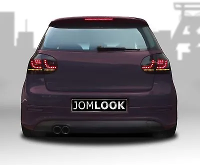 $226.40 • Buy Original Jom Urban LED Rear Lights Black Smoke Set For VW GOLF 5 V MK5 Soda