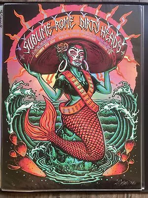 Sublime With Rome + Dirty Heads Ventura CA  Poster Munk One AP #/25 • $499.95