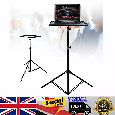 Projector Laptop Tripod Stand 69-190CM Height And Tilt Adjustable Foldable • £27.42