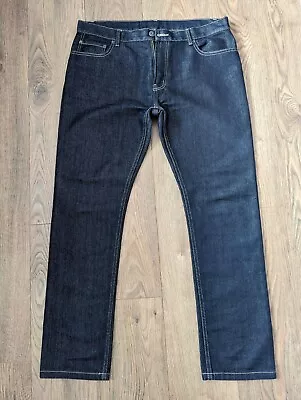 Denim & Co Blue Straight Leg Denim Jeans Mens Size 36 Waist Leg 32 • £2.20