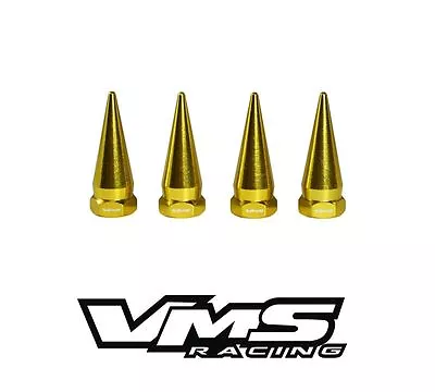 8pc Vms Racing Gold Spike Nuts Engine Dressup Hardware M6x1.0 For Mitsubishi • $19.95