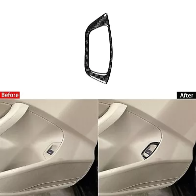 Carbon Fiber Rear Tailgate Trunk Switch Button Cover For VW Passat NMS B7 12-19 • $11.89