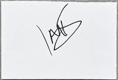 Ian Somerhalder Signed In Person 4x6 Index Card In Top Loader - Authentic • $150