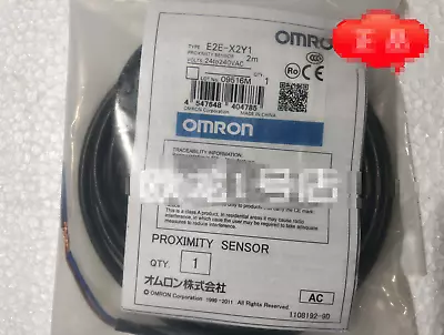 Z 1PCS NEW OMRON E2E-X2Y1  24-240VAC 2m Proximity Switch • $22.12