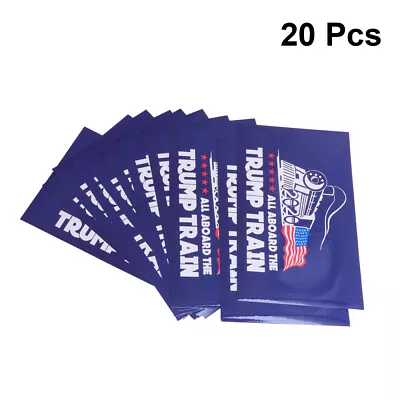 20PCS Trump Train Sticker 2020 Stickers Motorcycle Car Window Applique • $9.20