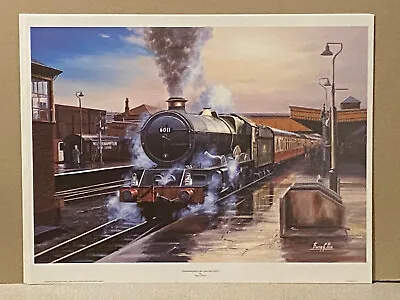 Steam Train Railway Art Prints   Wolverhampton L:ow Level Mid  1950s Station • £11