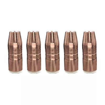 5-pk N-M1200C 1/2  Nozzle AccuLock MDX For Miller MDX-250 MIG Welding Gun • $53.99