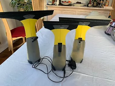 Three Karcher  Cordless Window Vacuums (Faulty) Plus One Working Charger • £19.50