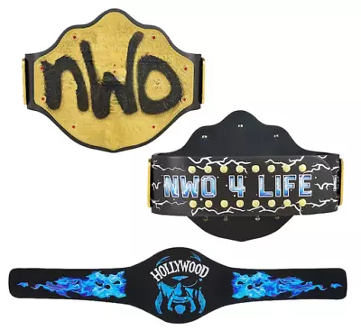 WWE Hollywood Hogan ''Signature Series'' Championship Replica Title Belt - Offic • $849.99